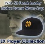 1951-53 circa Frank Leahy (Attributed) Notre Dame Fighting Irish Game Worn Coaches Cap (MEARS LOA)