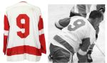 1965-69 circa Gordie Howe Detroit Red Wings Durene Road Game Worn Jersey (MEARS A6) “Obtained By Fan Direct From Team/ Fresh To the Hobby”
