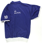 1950's Blue Devils Linn #10 Game Worn Shooting Shirt (MEARS LOA)