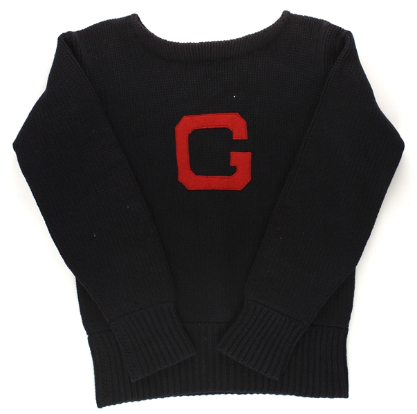 1920s circa WH Worrilow Junior Collegiate Football Letter Sweater Jersey (MEARS LOA)