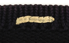 1920's circa WH Worrilow Junior Collegiate Football Letter Sweater Jersey (MEARS LOA)