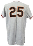 1962 Bob Perry San Francisco Giants Road Jersey (MEARS LOA)
