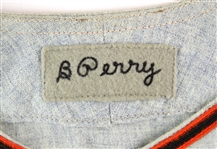 1962 Bob Perry San Francisco Giants Road Jersey (MEARS LOA)