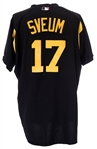 2003 Dale Sveum Pittsburgh Pirates Batting Practice Jersey (MEARS LOA)