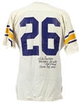 1971-73 Mike Renfro Arlington Heights High School Signed Game Worn Jersey (MEARS LOA/JSA/Player LOA)