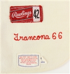 1966 Tito Francona St. Louis Cardinals Game Worn Home Jersey (MEARS LOA)