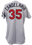 1990 John Candelaria Minnesota Twins Game Worn Road Jersey (MEARS LOA)