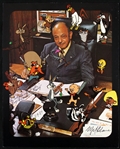 1984 Mel Blanc Voice of Bugs Bunny Signed Photo & Letter - Lot of 2 (JSA)