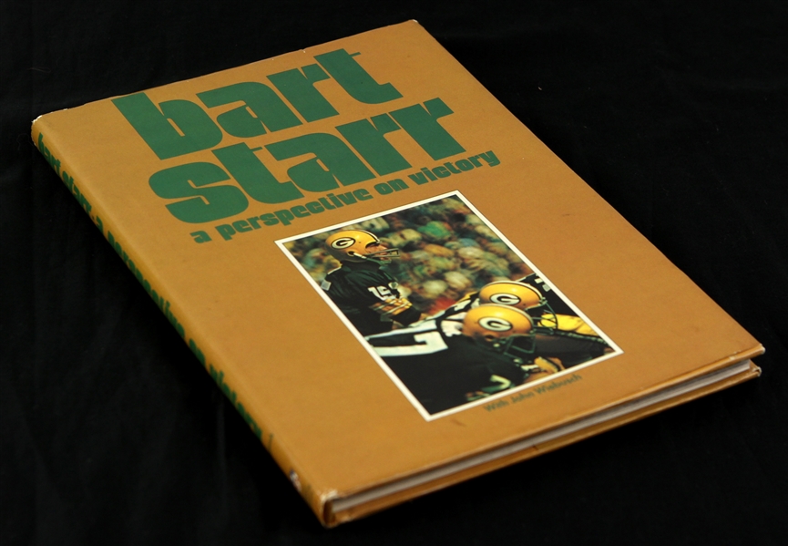1972 Bart Starr Green Bay Packers Signed A Perspective on Victory Hardcover Book (JSA)