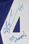 2007-12 Ahmad Bradshaw New York Giants Signed Jersey *JSA*