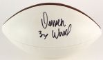 2005-06 Derrick Ward New York Giants Signed Football (JSA)