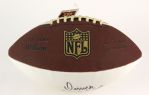 2005-06 Derrick Ward New York Giants Signed Football (JSA)