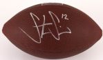 2008 Steve Smith New York Giants Signed Football (JSA)