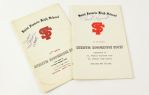 1972-74 Hank Raymond Jim Irwin Marquette Warriors/Green Bay Packers Signed St Francis High School Athletic Recognition Night Programs - Lot of 2 (JSA)
