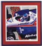 1993 Al Unser Jr. "Three Feet Over Glory" 22" x 24" Framed Lithograph