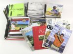 1990s-2000s Major Golf Championships Publication Collection - Lot of 80 w/ British Open, US Open, PGA Championship & Masters 