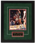 2000s Oscar Robertson Milwaukee Bucks Signed 16" x 20" Framed Display (JSA)