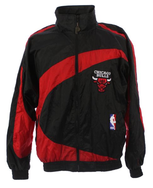 1990s Chicago Bulls Lined ProPlayer Windbreaker