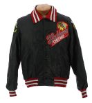 1970s-80s Chicago Blackhawks Quilted DeLong Nylon Jacket 