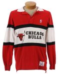 1990s Chicago Bulls Nutmeg Mills Rugby Shirt