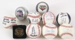 2009 New York Yankees Memorabilia Collection - Lot of 10 w/ Signed Baseballs, ALCS BP Baseball, Commemorative Baseballs & More (JSA)