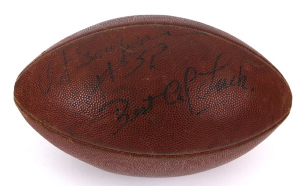 1969-77 OJ Simpson Buffalo Bills Signed ONFL Rozelle Game Used Football (MEARS LOA/JSA)