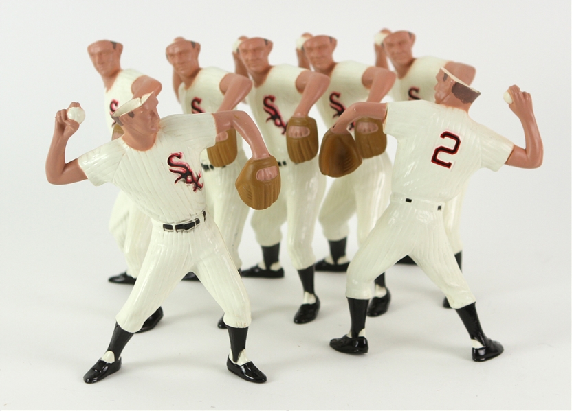 1988 Nellie Fox Chicago White Sox Hartland Statue Proof Collection - Lot of 7