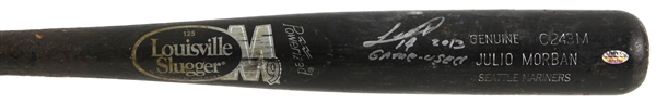 2013 Julio Morban Jackson Generals Signed Louisville Slugger Professional Model Game Used Bat (MEARS LOA/JSA)