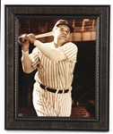 1970's-2000's Baseball Football Basketball Hockey Memorabilia Colleciton - Lot of 43 w/ Framed Photos, Jeromy Burnitz Signed Glove & More 