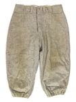 1940s circa Lowe & Campbell Flannel Baseball Pants & Stirrups - Lot of 3