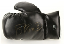 1996 Frank Bruno Signed Boxing Glove Worn During Training For Title Fight w/ Mike Tyson (MEARS LOA)