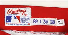 1989 Minor League Game Worn Uniform Pants (MEARS LOA)