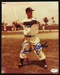 1951-52 Andy Pafko Brooklyn Dodgers Signed 8" x 10" Photo (JSA Hologram) - Lot of 2