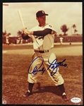 1951-52 Andy Pafko Brooklyn Dodgers Signed 8 x 10 Photo (JSA Hologram) - Lot of 2