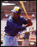 1978-86 Ben Ogilvie Milwaukee Brewers Signed 8" x 10" Photo (JSA Hologram)
