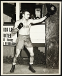 1949-61 Carmen Basilio 8" x 10" Boxing Photo 