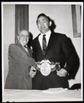 1957 Carmen Basilio 8" x 10" Ring Magazine Heavyweight Title B/W Photo 