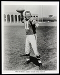 1960s Norm Van Brocklin Los Angeles Rams Spalding Advisory Staff 8" x 10" B/W Photo