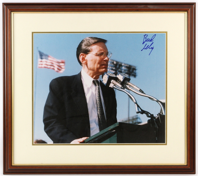 2000-Present Bud Selig 16"x20" Framed Autograph (JSA)