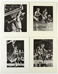 1973 Milwaukee Bucks "Bucks Shot" Season Seat Holder 10.5" x 13.5" Photo Pack - Lot of 6 w/ Original Envelope & Letter