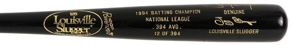 1994 Tony Gwynn San Diego Padres Signed Louisville Slugger Commemorative Batting Champion Bat (JSA)