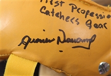 2001 Dioner Navarro Gulf Coast Yankees Signed Game Worn Catcher's Equipment (MEARS LOA/JSA)