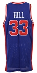 1995-96 Grant Hill Detroit Pistons Signed Game Worn Road Jersey (MEARS LOA/JSA)