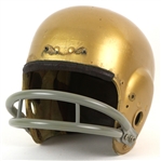 1950s Notre Dame Fighting Irish Game Worn Rawlings Football Helmet (MEARS LOA)