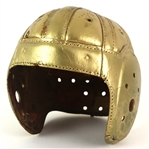 1943-45 Notre Dame Fighting Irish Game Worn Football Helmet Attributed to Mike Ganey (MEARS LOA)
