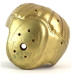 1943-45 Notre Dame Fighting Irish Game Worn Football Helmet Attributed to Mike Ganey (MEARS LOA)