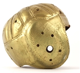 1943-45 Notre Dame Fighting Irish Game Worn Football Helmet Attributed to Mike Ganey (MEARS LOA)