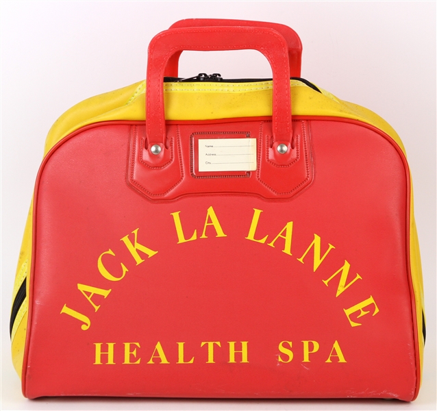 1960s-70s circa Jack LaLanne Health Spa Members Handbag 