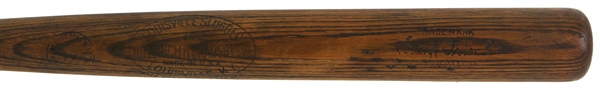 1920s Frank Frisch Giants/Cardinals H&B Louisville Slugger 250 Bone Rubbed Store Model Bat