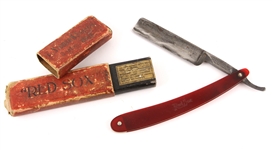 1910s circa Boston Red Sox T. Noonan & Sons Straight Razor w/ Original Case
